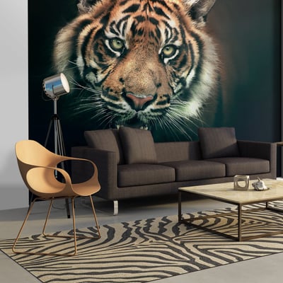 Papier peint intissé panoramique Animaux Tigre du Bengale EDEN