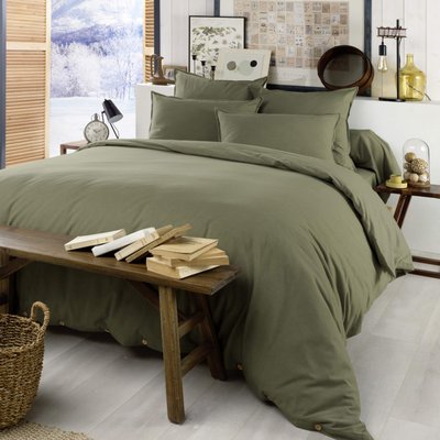 Parure de lit flanelle TERRE DE NUIT