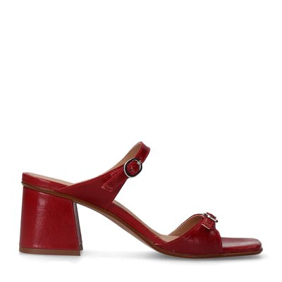 Sandales à talon en cuir SACHA