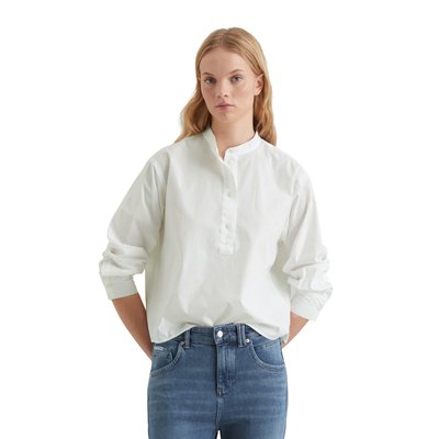 Chemisier crop relaxed en coton bio doux MARC O’POLO DENIM