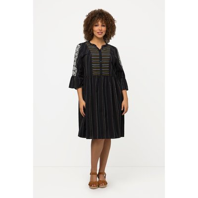 Robe tunique. Imprimé ethnique. Col tunisien ULLA POPKEN