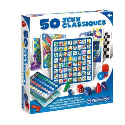 50 jeux classiques CLEMENTONI