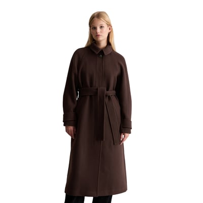 Manteau en laine coupe classique en mélange de laine MARC O’POLO DENIM