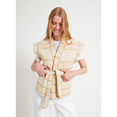 Veste ethnique sans manches GEO NAF NAF