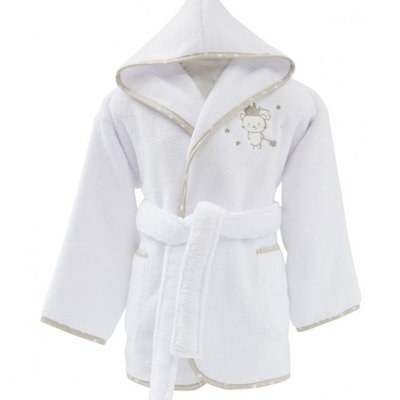 Peignoir enfant en coton peigné Zéro Twist BABY SOFT MOUSE STICK SENSEI MAISON