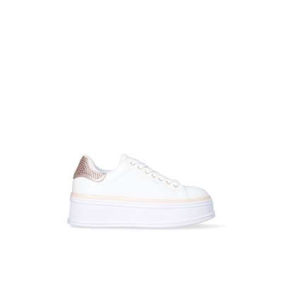 Sneakers en cuir avec strass LIU JO