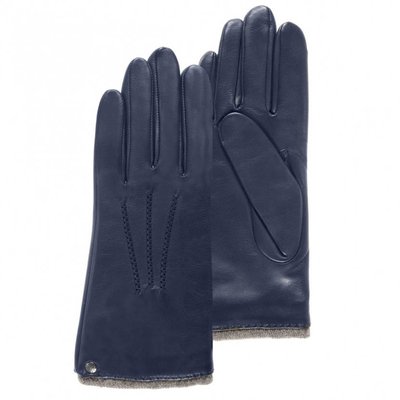 Gants en cuir d'agneau pleine fleur, doublés cachemire ISOTONER