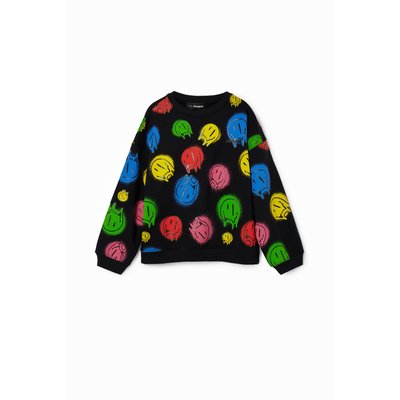 Desigual - Sweat-shirt oversize Smiley Originals ® DESIGUAL