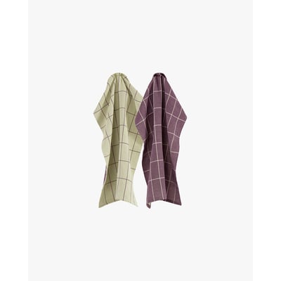 Lot de 2 torchons Laro - coton 100% NOO.MA