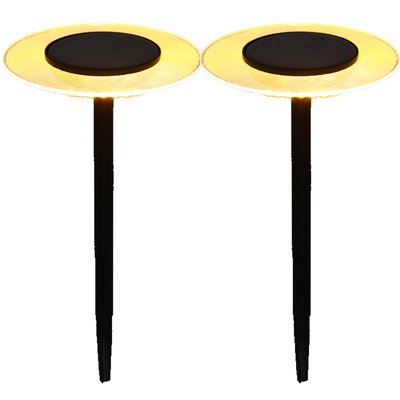 2 balises solaires à piquer UFO LUMISKY