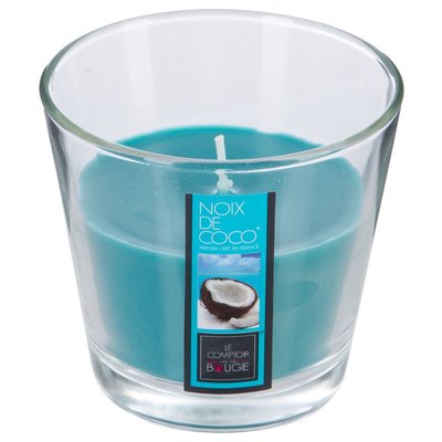 Bougie parfumée dans pot en verre NINA ATMOSPHERA