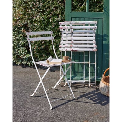 Lot de 4 chaises pliantes vintage Claude N°1441 - Bon état DEBONGOUT