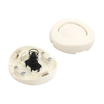 Interrupteur À Pied Blanc Diam. 65 X 23 Mm GIRARD SUDRON