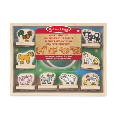 Mes premiers tampons Animaux de la ferme MELISSA & DOUG