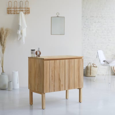 Meuble Salle De Bain en Teck massif, JILL TIKAMOON
