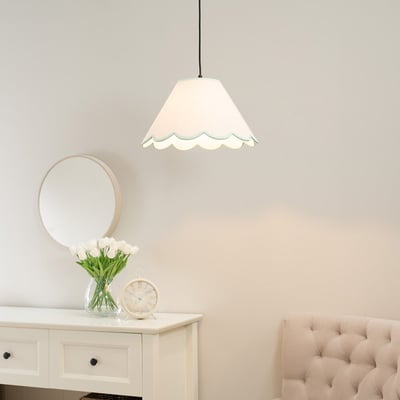 27.5cm Florence Scallop Trim Shade SO'HOME