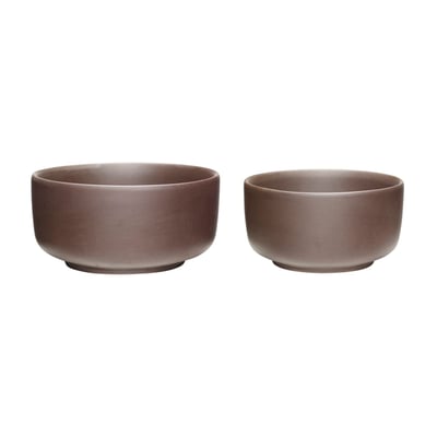 Bols (set de 2) CLAY HUBSCH