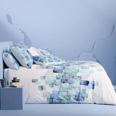 Parure de lit percale de coton ONDINE GARNIER THIEBAUT