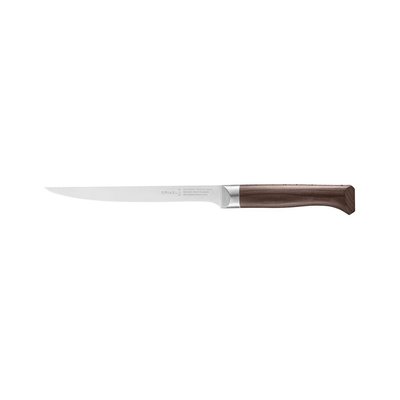Couteau Effilé Les Forgés 1890 Inox & Hêtre Lame 18 Cm OPINEL