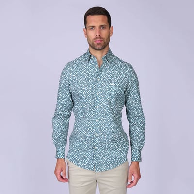 Chemise fleurie cintrée Hulric MISE AU GREEN