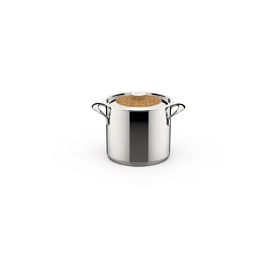 Marmite pastaiola en inox - ø20 cm - 4 l - emozione LAGOSTINA