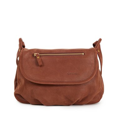 Sac besace à bandoulière cuir grainé JEN NAT & NIN