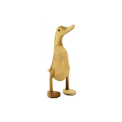 Canard sur pied en teck AUBRY GASPARD