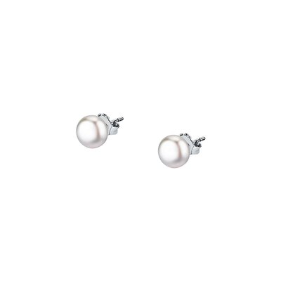 Boucles d'oreilles en argent 925 et perle de culture CLEOR