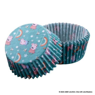 Ensemble 50 moules à muffins Peppa Pig DR OETKER