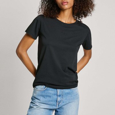 T-Shirt Avec Logo Brodé PEPE JEANS