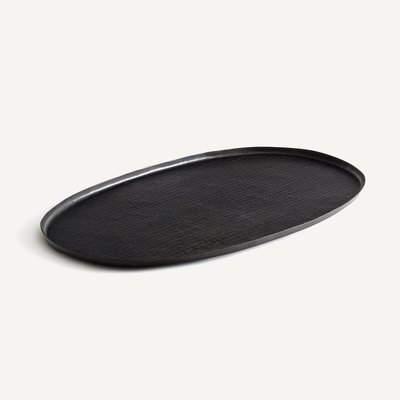 Tabuleiro XXL oval, em metal, 71 cm, Besar AM.PM