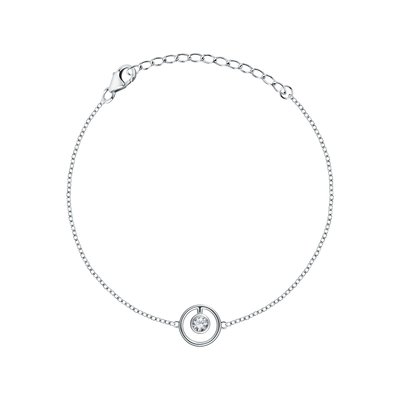 Bracelet en argent 925 et oxyde de zirconium CLEOR