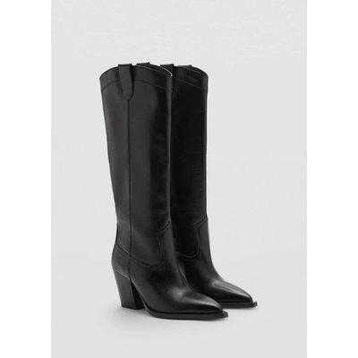 Bottes cowboy cuir MANGO