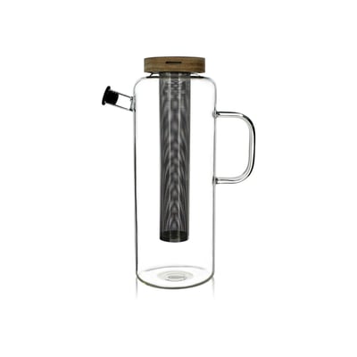 Carafe infuseur en verre 1,5L, GUSTAVE OGO LIVING
