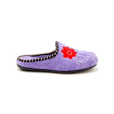 Mules brodées grande largeur PEDICONFORT