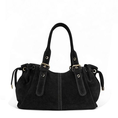 Sac bowling en croûte de cuir PRINCESSE SUEDE OH MY BAG