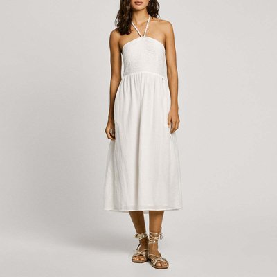Robe Midi À Détails Froncés PEPE JEANS