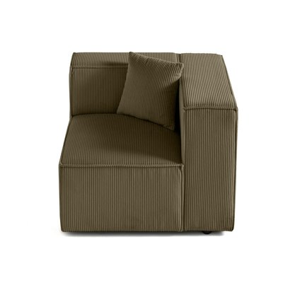 Module d'assise droit en Velours côtelé - ARTY LISA DESIGN