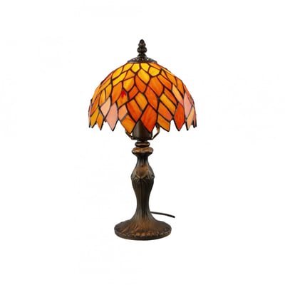 Lampe à poser petit modèle en verre mosaïque, TIFFANY CAMILLE C-CREATION