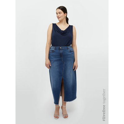 Jupe en jean taille basse hot sale