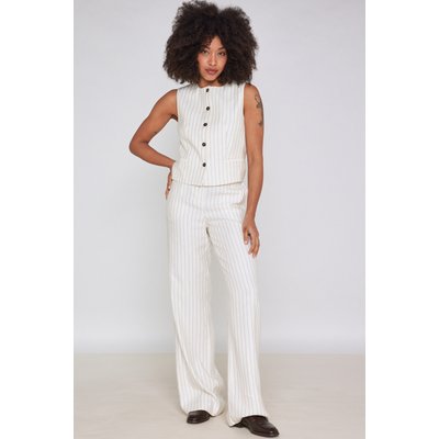 Pantalon de tailleur en lin layla Maison 123