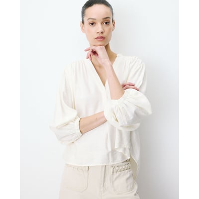 Losvallende blouse met 3/4-mouwen, AURIANE GRACE & MILA