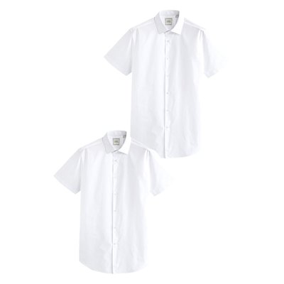 Chemises - slim et manches courtes, lot de 2 NEXT