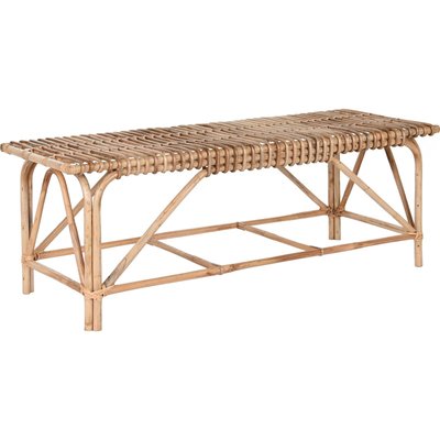 Banc en osier naturel pour détente élégante RECOLLECTION