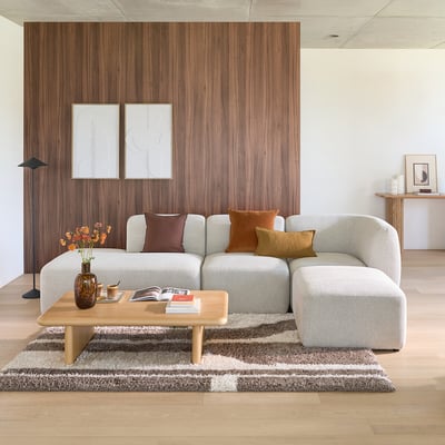 Hoogpolig tapijt, abstracte motieven, Belsa LA REDOUTE INTERIEURS