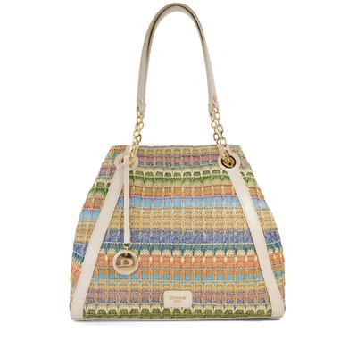 Sac fourre-tout aspect raphia - DEACH DUNE LONDON