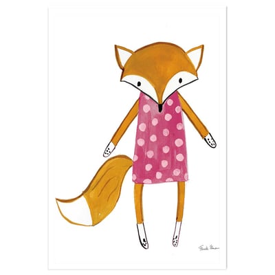 Affiche enfant copine de quartier HEXOA