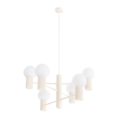 Lustre Aluminium Beige G9 6 Halo EDEN