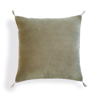 Coussin velours de coton DANUBE FEBRONIE