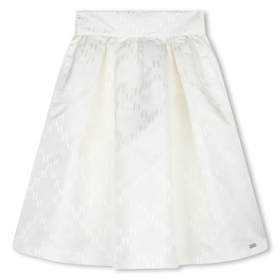 Jupe midi imprimé monogramme KARL LAGERFELD KIDS